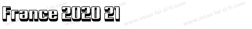 France 2020-21字体转换